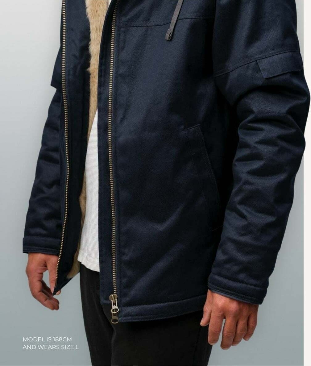 Freshemp Hemp Jacket Veste d'hiver en chanvre pour homme (sold out) – Image 6