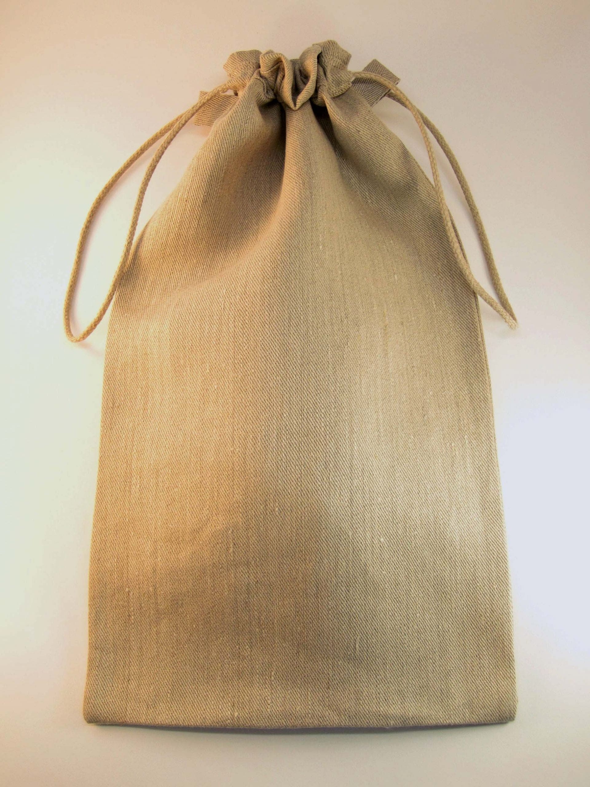 Sustainable Reusable Hemp Bread Bag Medium or Large - Image 8