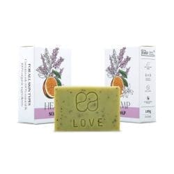 love natural lavander soap hemp
