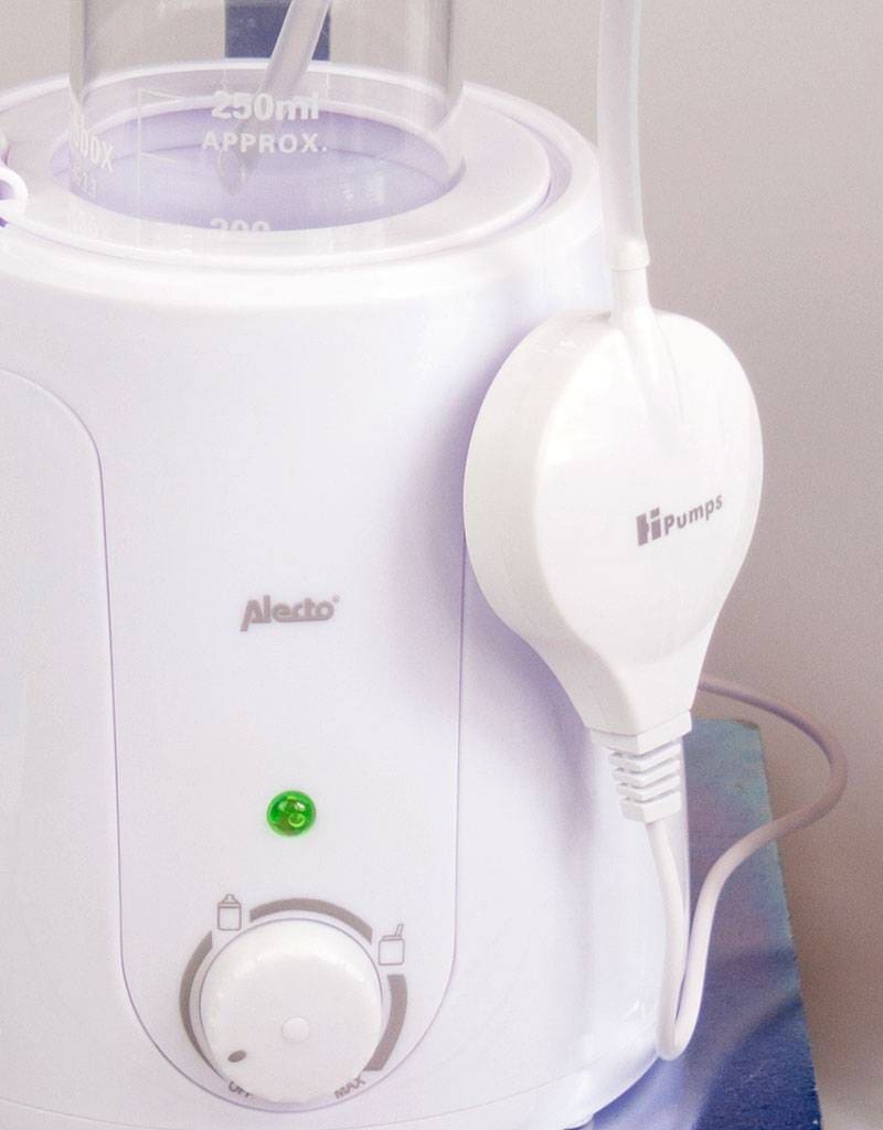 pompe à air avec tuyau cannolator