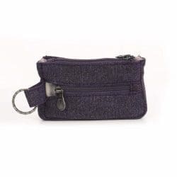 mini coinwallet purple Hemp Sativa