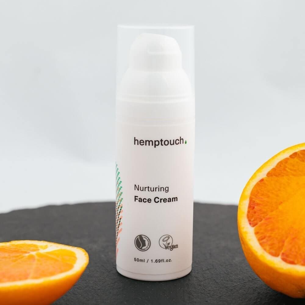 Hemptouch Face Cream Nurturing with 30mg CBD 50ml - Image 3