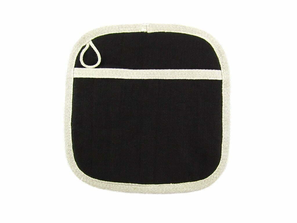 Maniques en chanvre durables Noir ou Naturel – Image 4