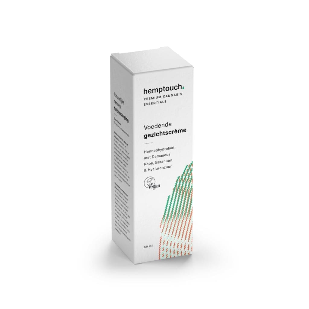 Hemptouch Face Cream Nurturing with 30mg CBD 50ml - Image 4