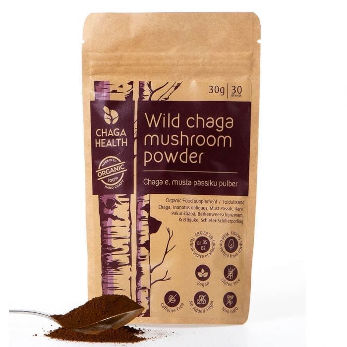 Wild Chaga Mushroom Powder Organic de Chaga Health